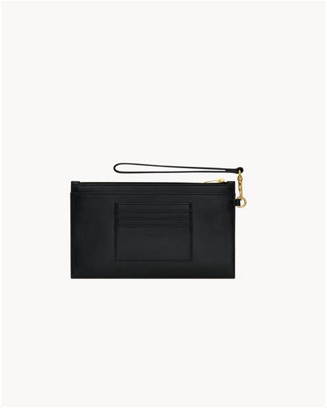 CASSANDRE MATELASSÉ Large pouch in lambskin